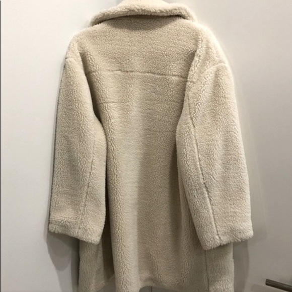 Women’s teddy bear faux fur coat (Zara) - Picture 4 of 4